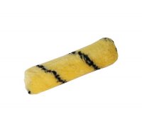 Валик полиакриловый желтый с черной нитью 100мм, D 35мм, d 6мм, ворс 11мм